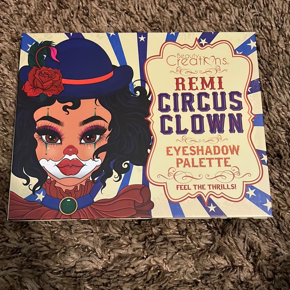 Beauty Creations Remi Circus Clown Eyeshadow Palette